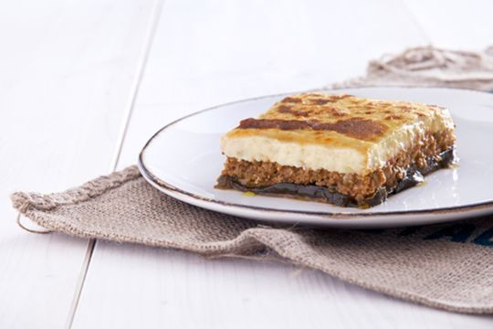 Moussaka front