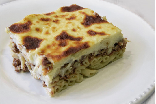 Pastitsio front