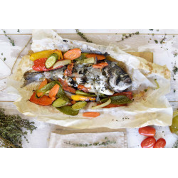 Sea bream with 9 vegetables